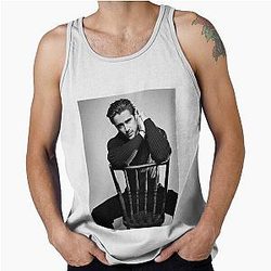Colin Farrell in Pose handsome Tank Top