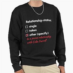 Colin Farrell Relationship Pullover Sweatshirt