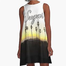 SUGAR Series Tribute Colin Farrell's A-Line Dress