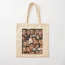 Colin Farrell Photos Collage Cotton Tote Bag