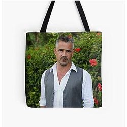 Colin Farrell All Over Print Tote Bag