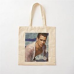 Colin Farrell Cotton Tote Bag