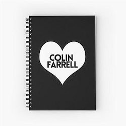 Love Colin Farrell Notebook
