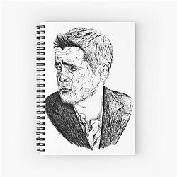 Poor Colin Farrell Portrait Noteboook