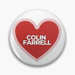 I Heart Colin Farrell Pin