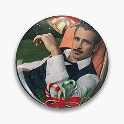 Colin Farrell Christmas Pin