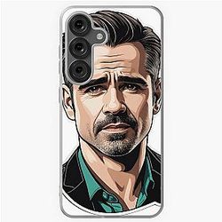 Colin Farrell Art Samsung Galaxy Case