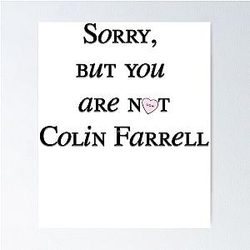 Colin Farrell Poster