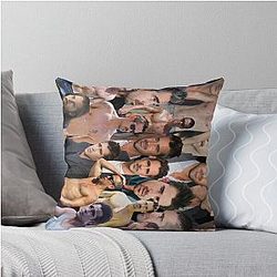 Colin Farrell Photo Throw Pillow
