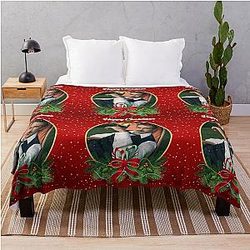 Colin Farrell Christmas Throw Blanket