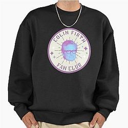 Colin Firth Fan Badge Premium Oversized Sweatshirt