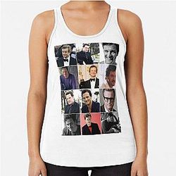Colin Firth Racerback Tank Top