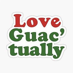 Colin Firth Love Guaculary Sticker