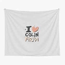 I Love Colin Firth Tapestry