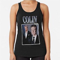Colin Firth Racerback Tank Top