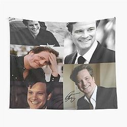 Colin Firth Signed Tapestry