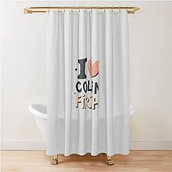I Love Colin Firth Shower Curtain