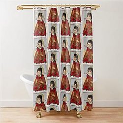 Colin Firth Jesus Shower Curtain
