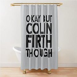 Colin Firth Essential Shower Curtain