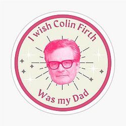 Colin Firth Sticker