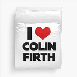 I Love Colin Firth Duvet Cover St