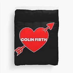 In Love with Colin Firth Duvet Cover