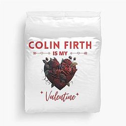 Colin Firth Is My Valentine Duvet Cover