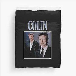 Colin Firth 90s Vintage Duvet Cover