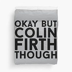 Colin Firth Essential Duvet Cover