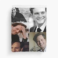 Colin Firth Signed Duvet Cover