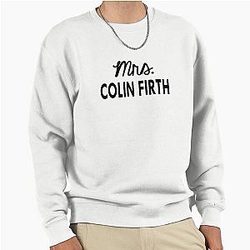 Mrs. Colin Firth Pullover Sweatshirt