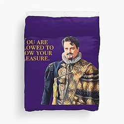 Show Your Pleasure - Colin Firth - Shakespeare Love Duvet Cover