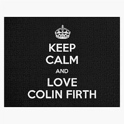 Keep Calm and Love Colin Firth Jigsaw Puzzle