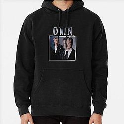 Colin Firth 90s Vintage Pullover Hoodie