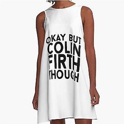 Colin Firth Essential A-Line Dress
