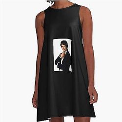 Colin Firth as Mr Darcy in Pride Prejudice A-Line Dress
