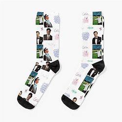 Colin Firth Sets Socks