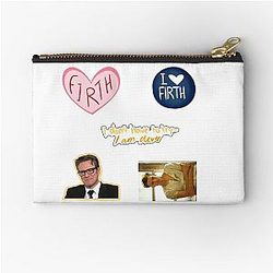 Colin Firth Set Zipper Pouch
