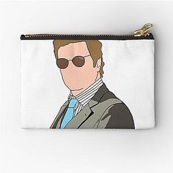 Colin Firth Drawing Zipper Pouch