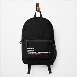 Mentally Committed To Colin Firth Backpack