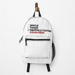 Mentally dating Colin Firth backpack