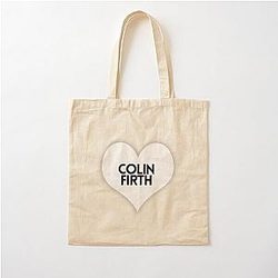 Love Colin Firth Cotton Tote Bag