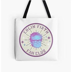 Colin Firth Fan Club All Over Print Tote Bag