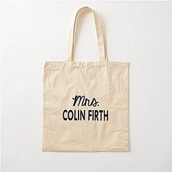 Mrs Colin Firth Cotton Tote Bag