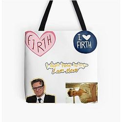 Colin Firth Set Tote Bag