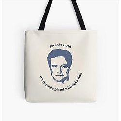 Save the Earth, It's the Only Planet with Colin Firth 2.0 All Over Print Tote Bag