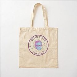 Colin Firth Fan Club Cotton Tote Bag
