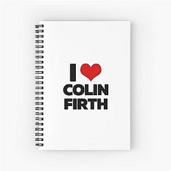 I Love Colin Firth Notebook