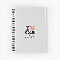 I Love Colin Firth Notebook