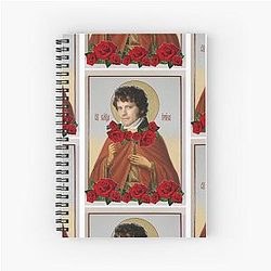 Colin Firth Spiral Notebook